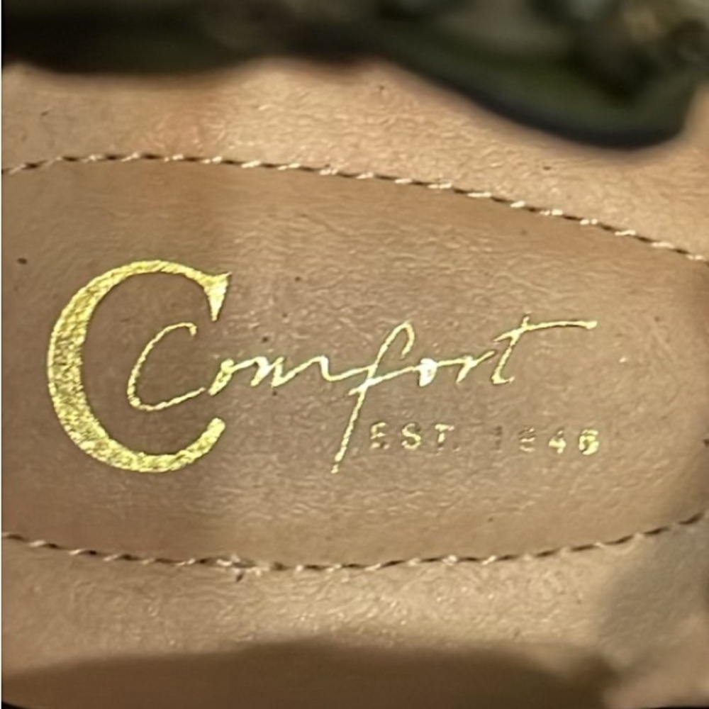 C confort 1946 chunky heels sandals ,size 10 - Picture 5 of 11